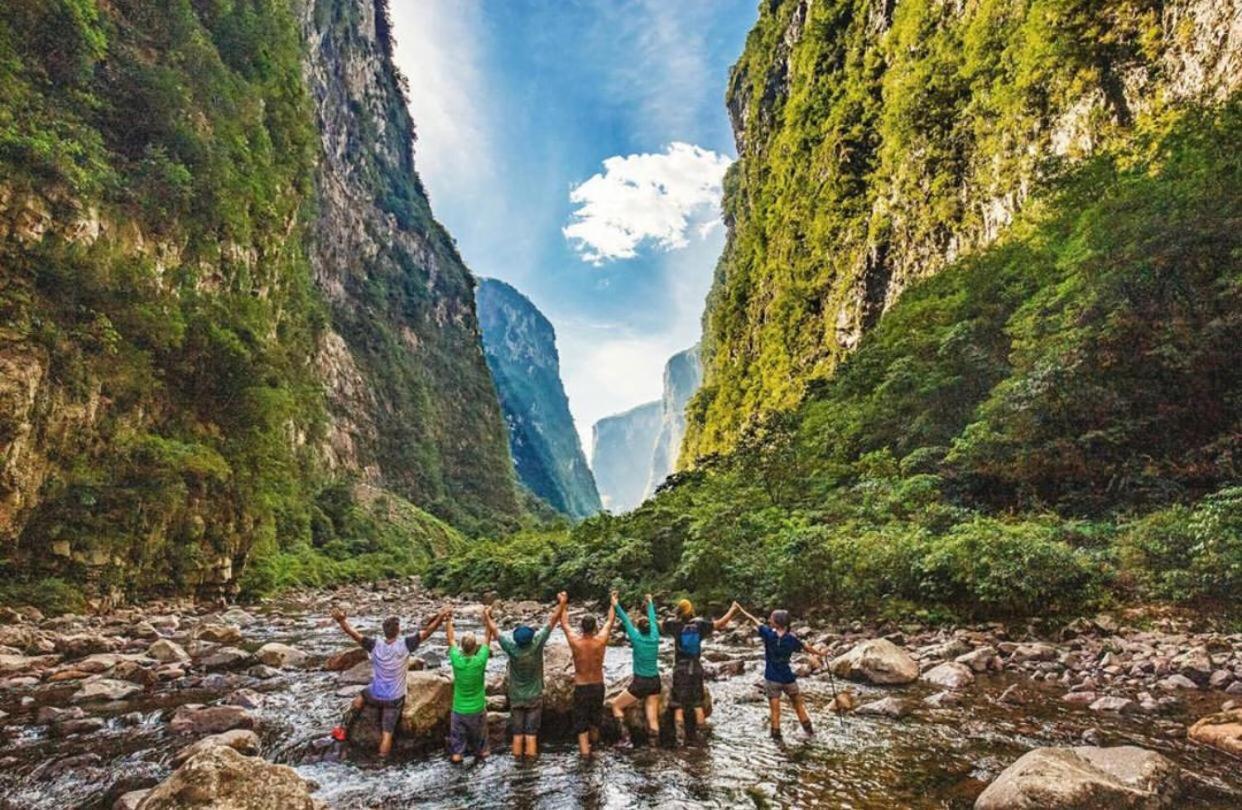 Cachoeira Dos Borges Cabanas E Parque Praia Grande  Exterior foto